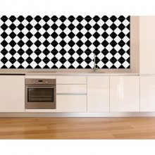 Azulejo Decorado 15,5x15,5 Carretel P/Parede de Cozinha